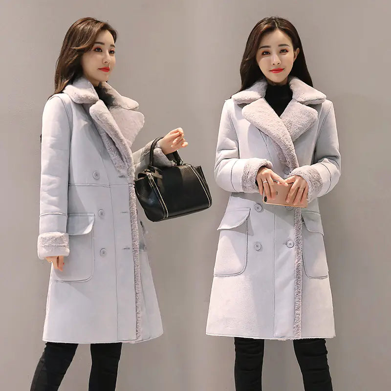 Style Loft Collection Lambswool Peacoat