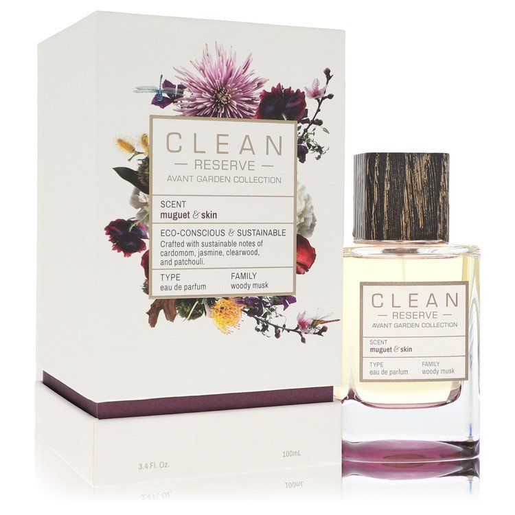 Clean Reserve Muguet &amp;amp; Skin by Clean Eau De Parfum Spray (Unisex) 3.4 oz for Women