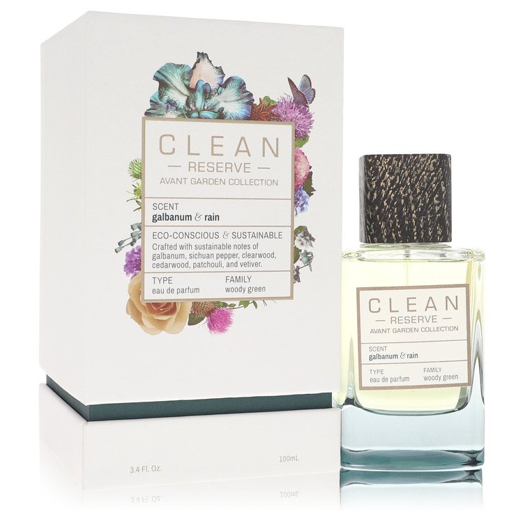 Clean Reserve Galbanum &amp;amp; Rain by Clean Eau De Parfum Spray (Unisex) 3.4 oz for Women