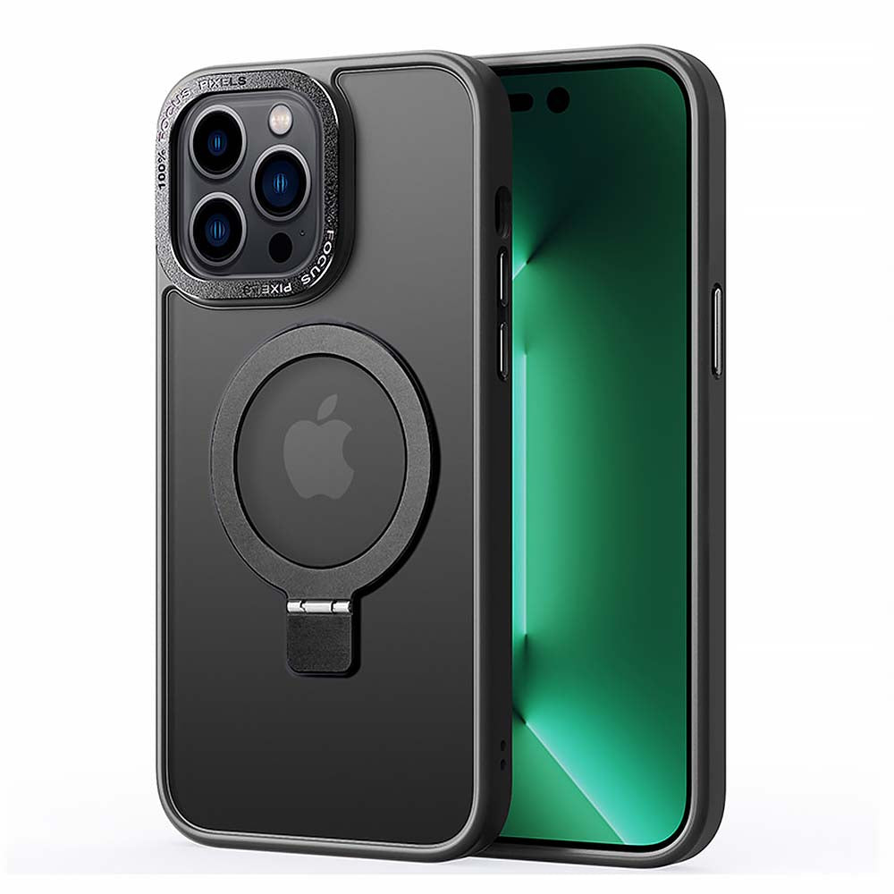 Clear Magnetic Holder &amp;amp; Wireless Charging iPhone Case | ZAKAPOP