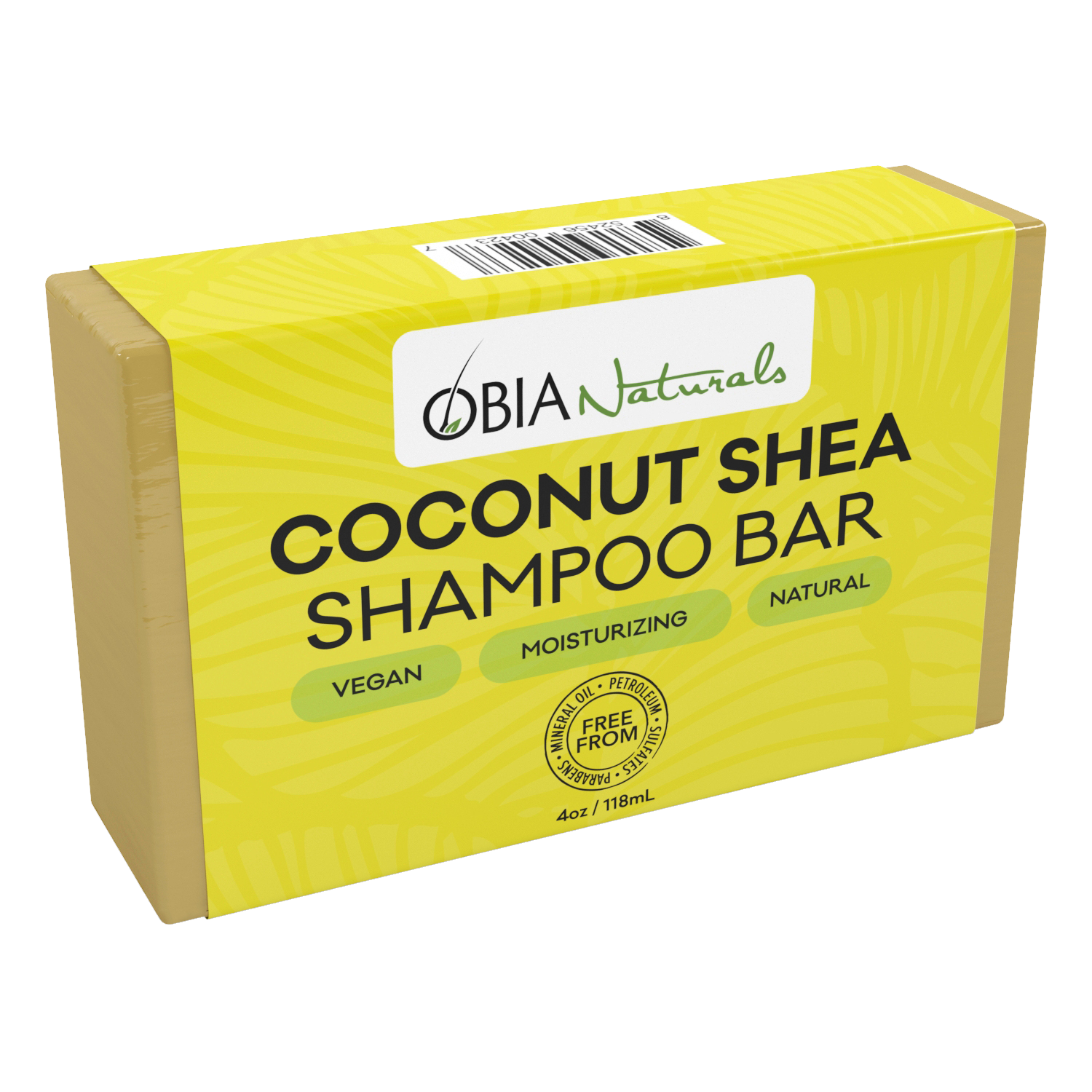 Coconut Shea Shampoo Bar