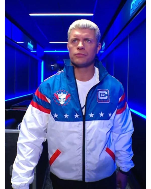 Cody Rhodes Stars And Stripes Windbreaker Jacket