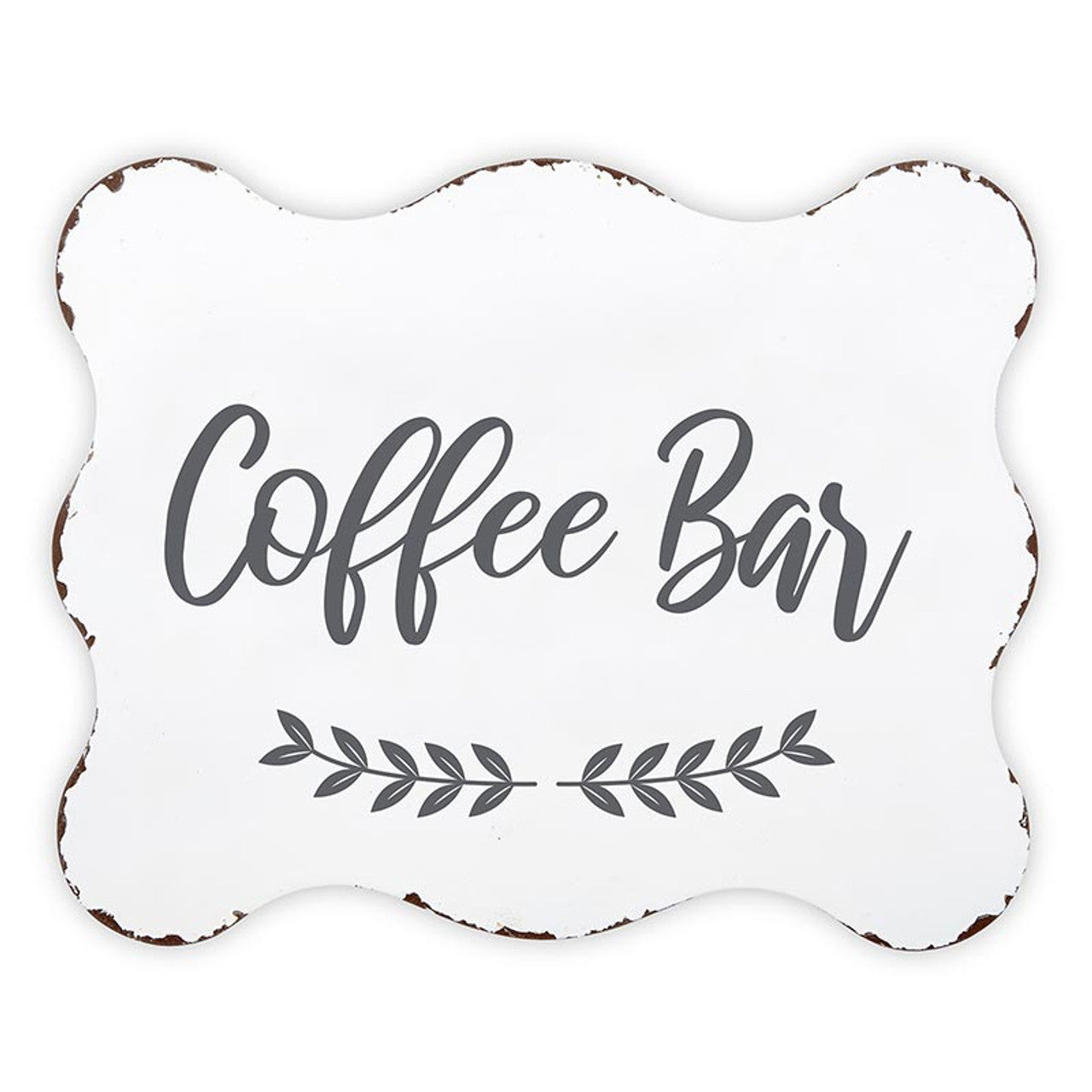 Coffee Bar Sign | Rustic Metal Sign Decor | Decorative Tabletop  Display | 10&amp;quot; x 8&amp;quot;