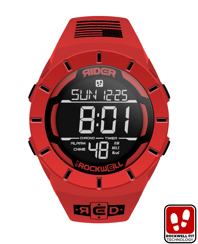 COLISEUM FIT™ R.E.D. EDITION (RED/BLACK) WATCH