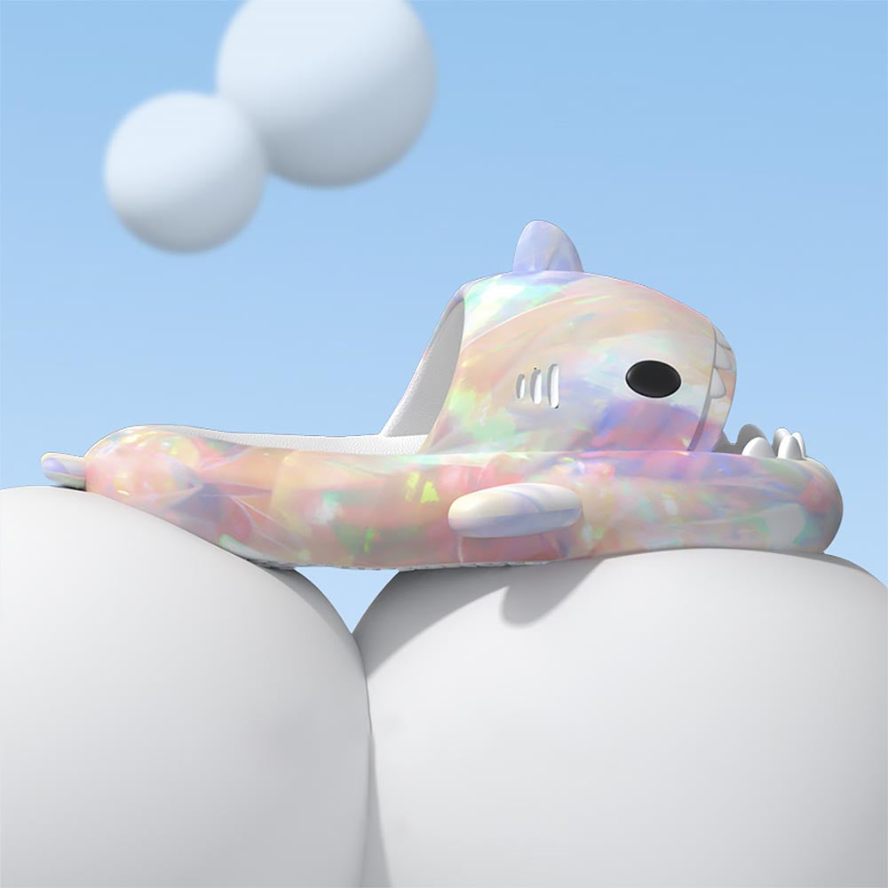 Colorful Shark Slippers(Adults) | ZAKAPOP