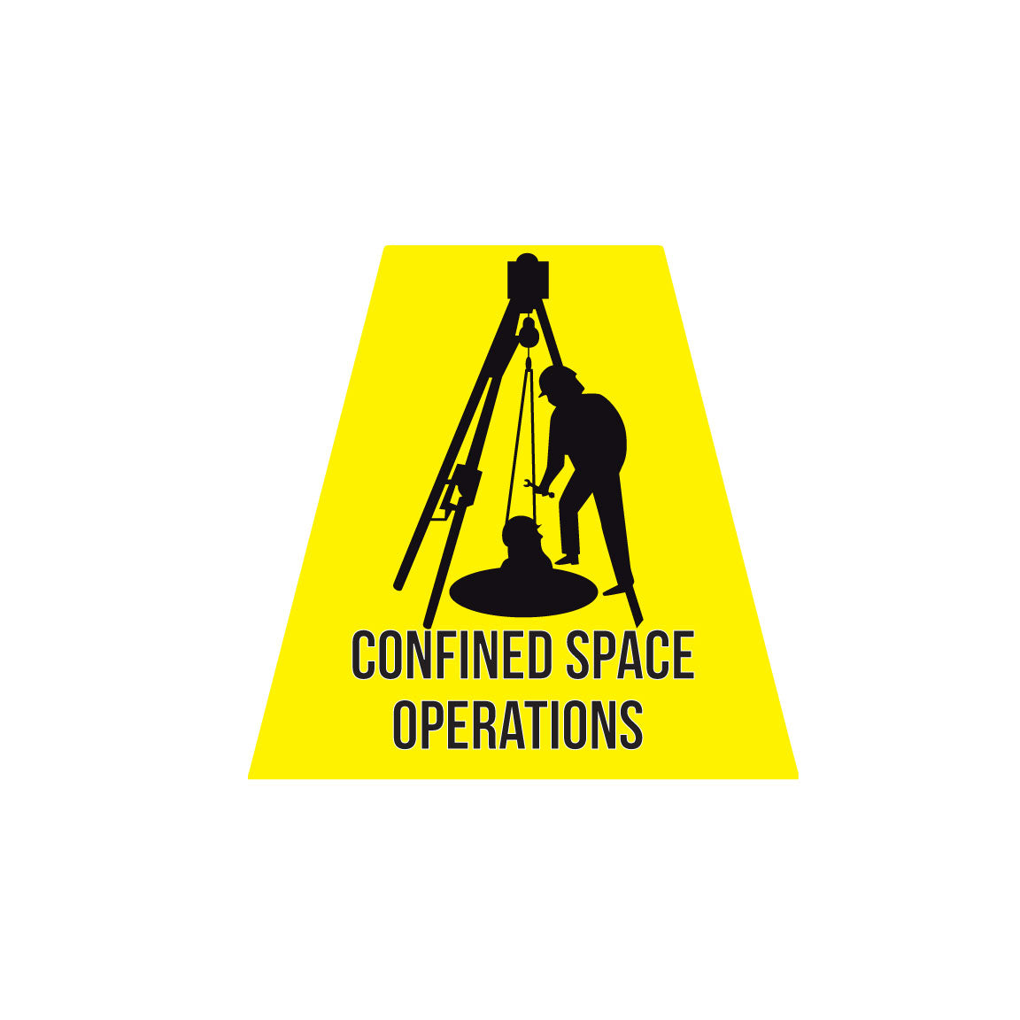 CONFINED SPACE OPERATIONS REFLECTIVE HELMET (TET) TETRAHEDRON