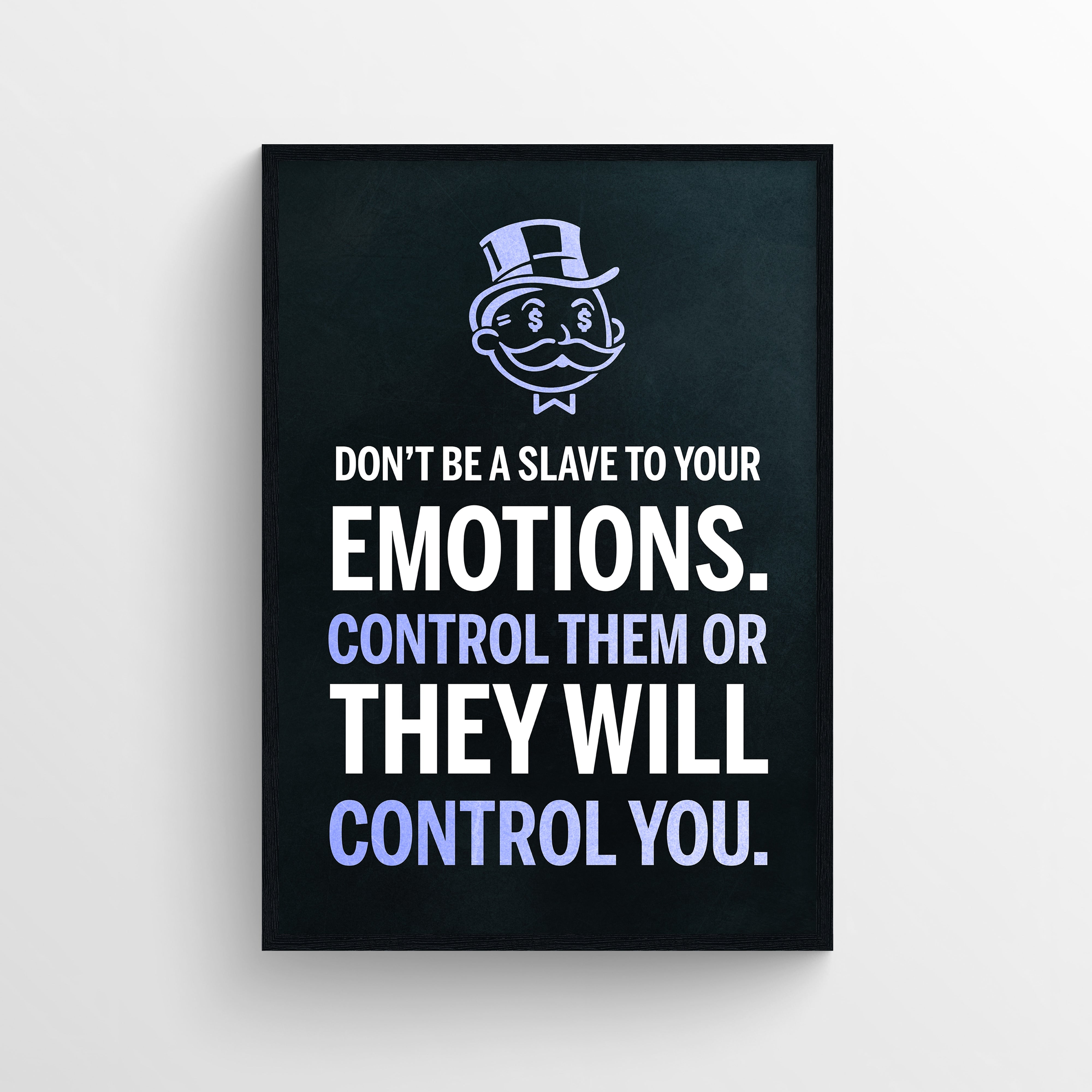 Control Your Emotions Poster