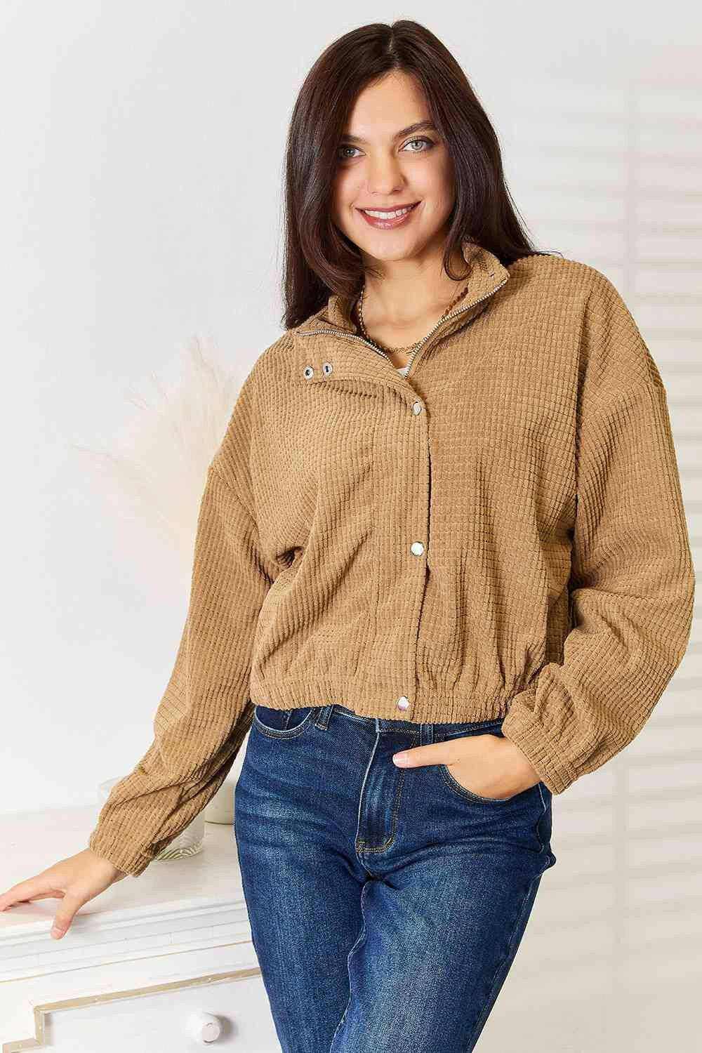 Apparel - Cozy chic long sleeve jacket
