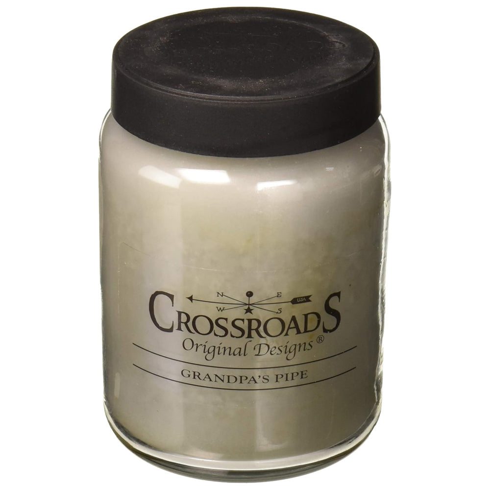 Crossroads Grandpa&amp;#39;s Pipe Scented 2-Wick Candle, 26 Ounce