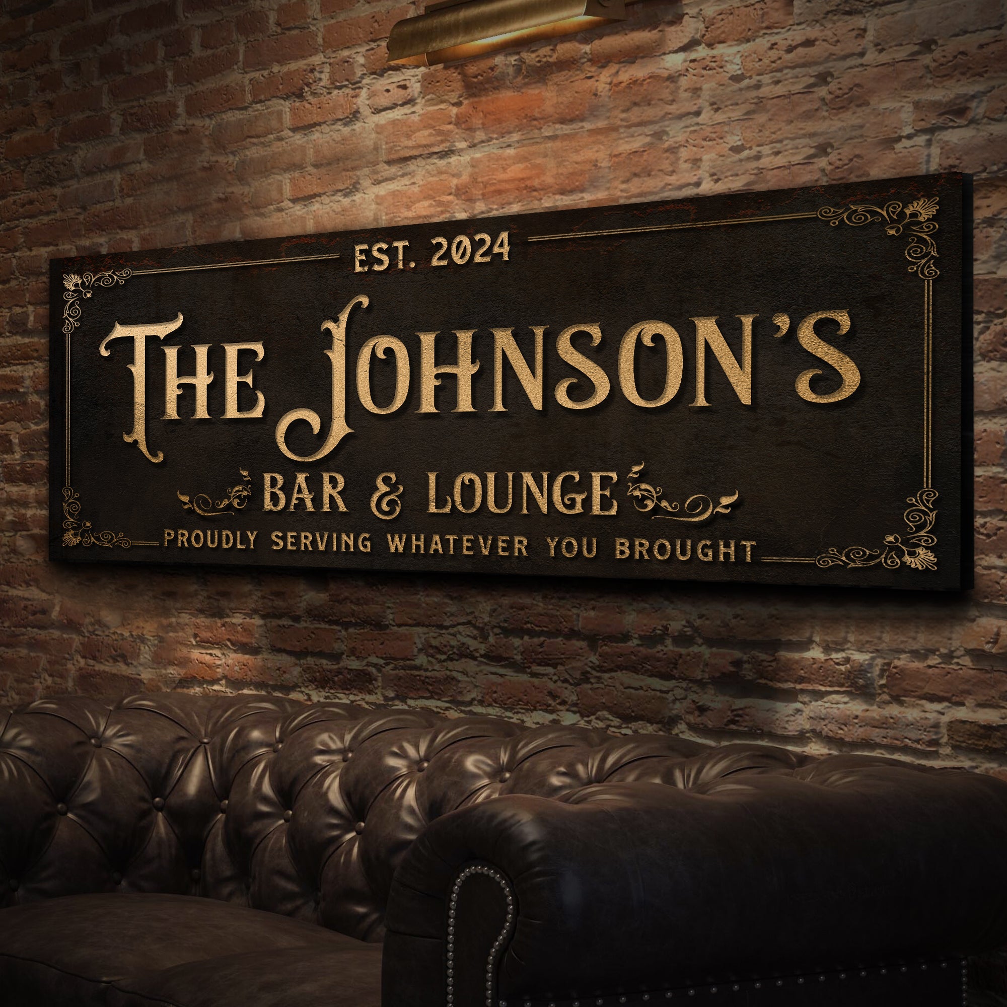 Custom Bar &amp;amp; Lounge Sign III