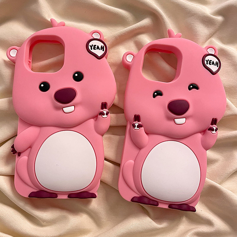 Cute Little Beaver iPhone Case | Zakapop