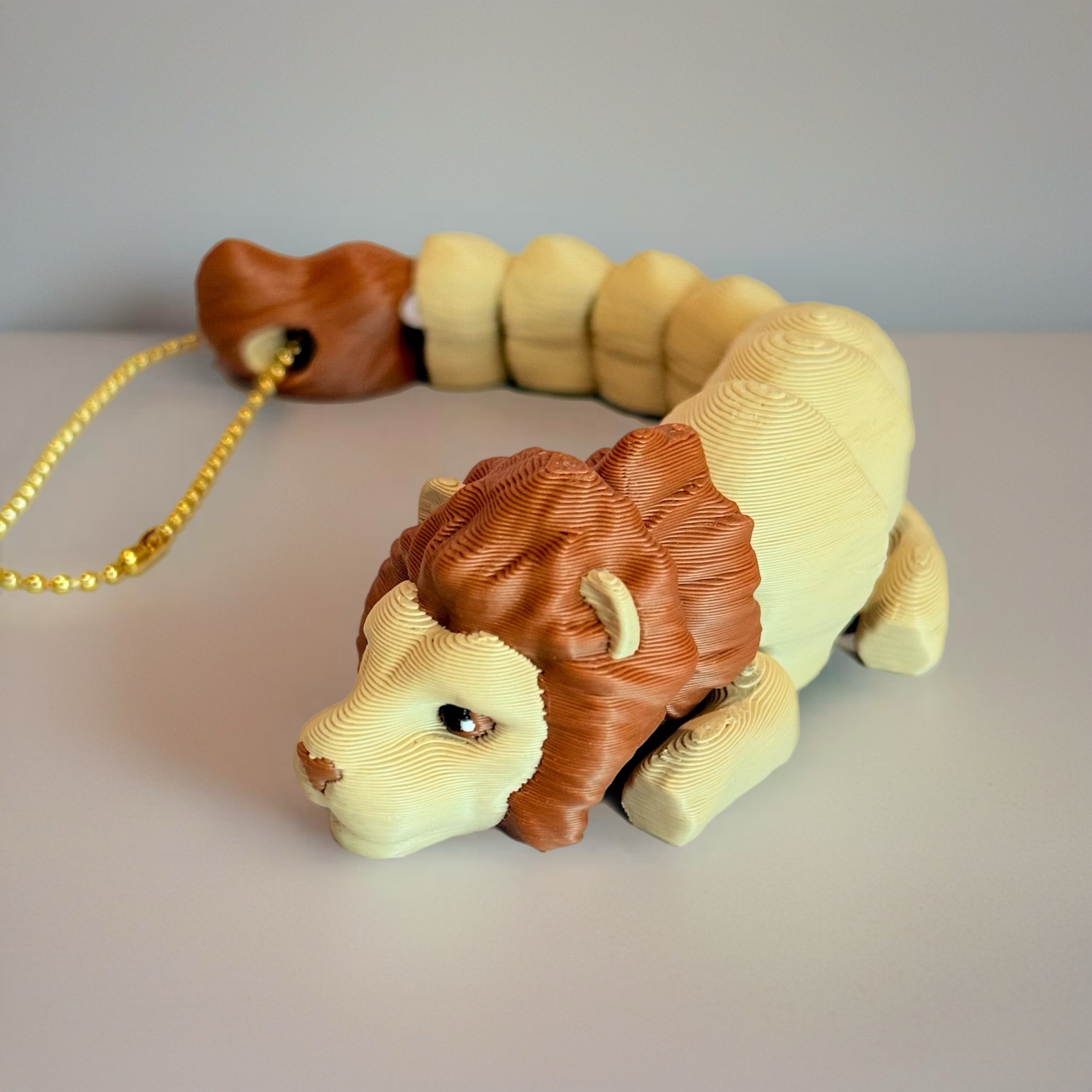 Lion 3D Deluxe Charm - Tumbler Handle Charm