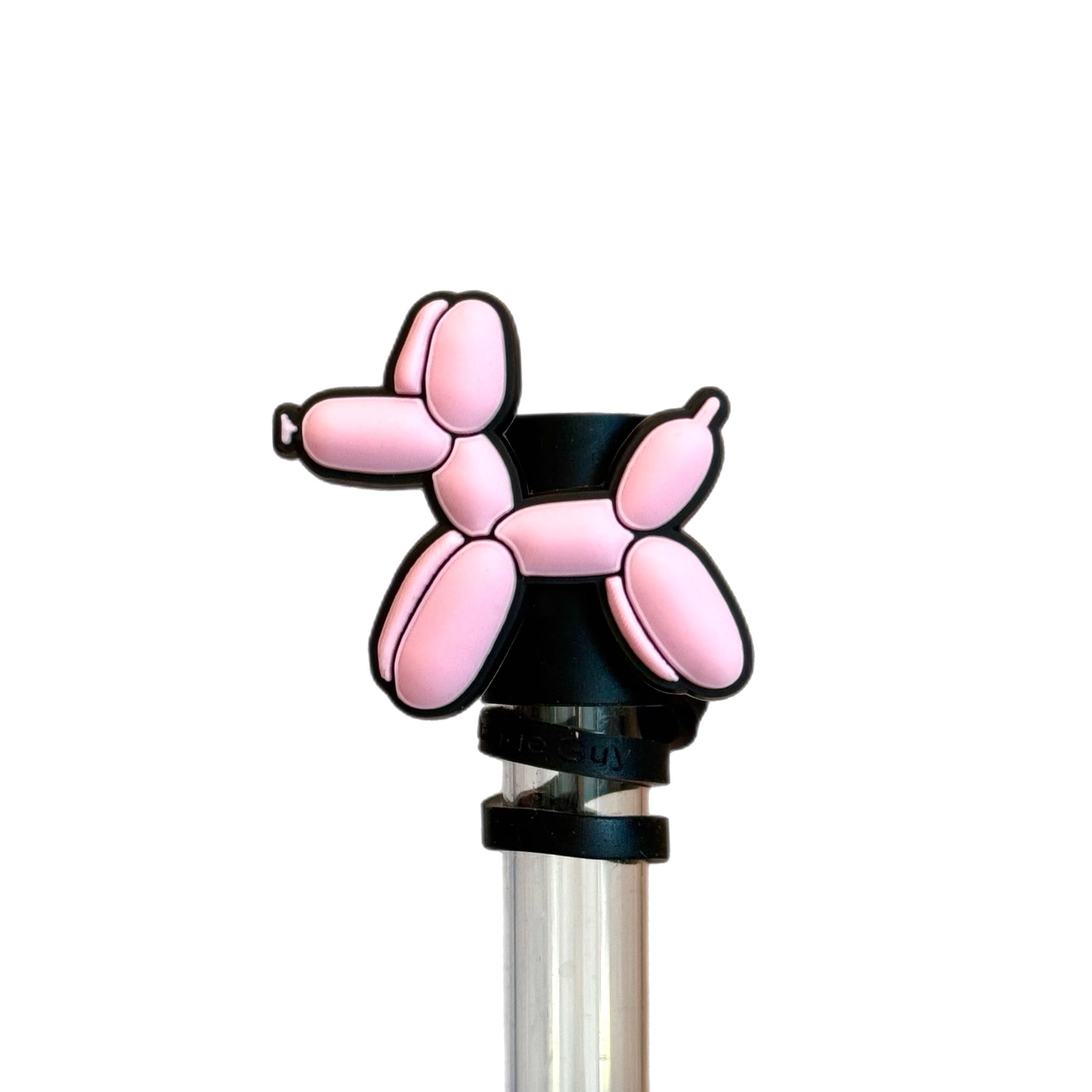 BALLOON DOG STRAW TOPPER