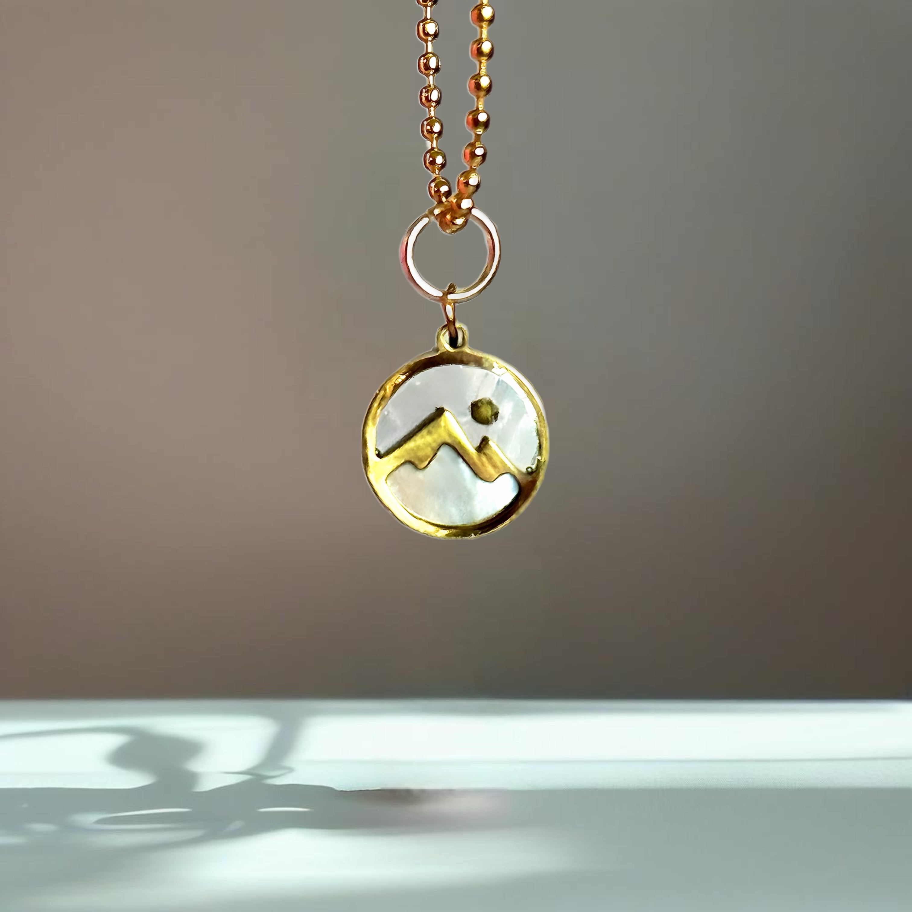 Faith Moves Mountains Charm - Tumbler Handle Charm