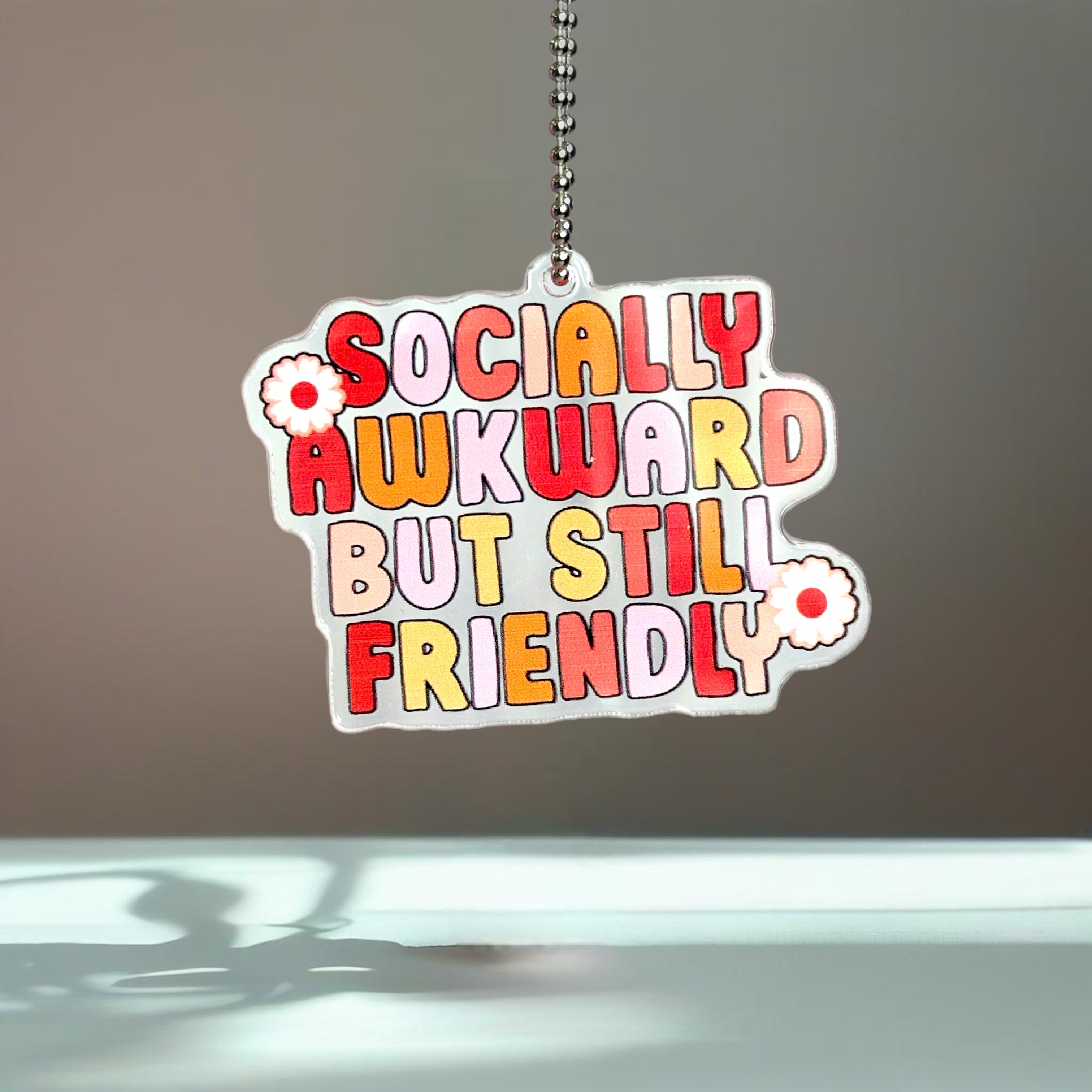 Socially Awkward Charm - Tumbler Handle Charm