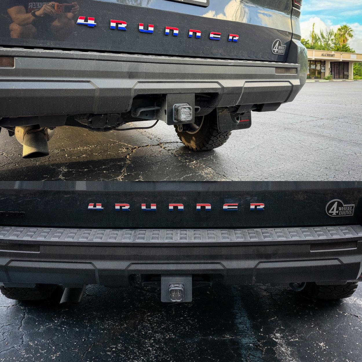Acrylic Hitch Fade Fix Plate - 2025+ 4Runner