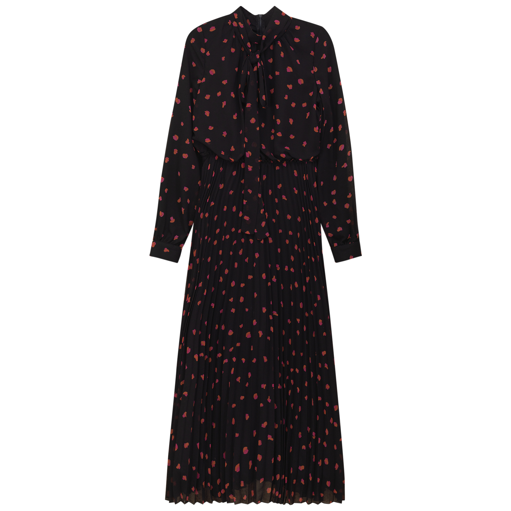 Sunburst Pleated Dress