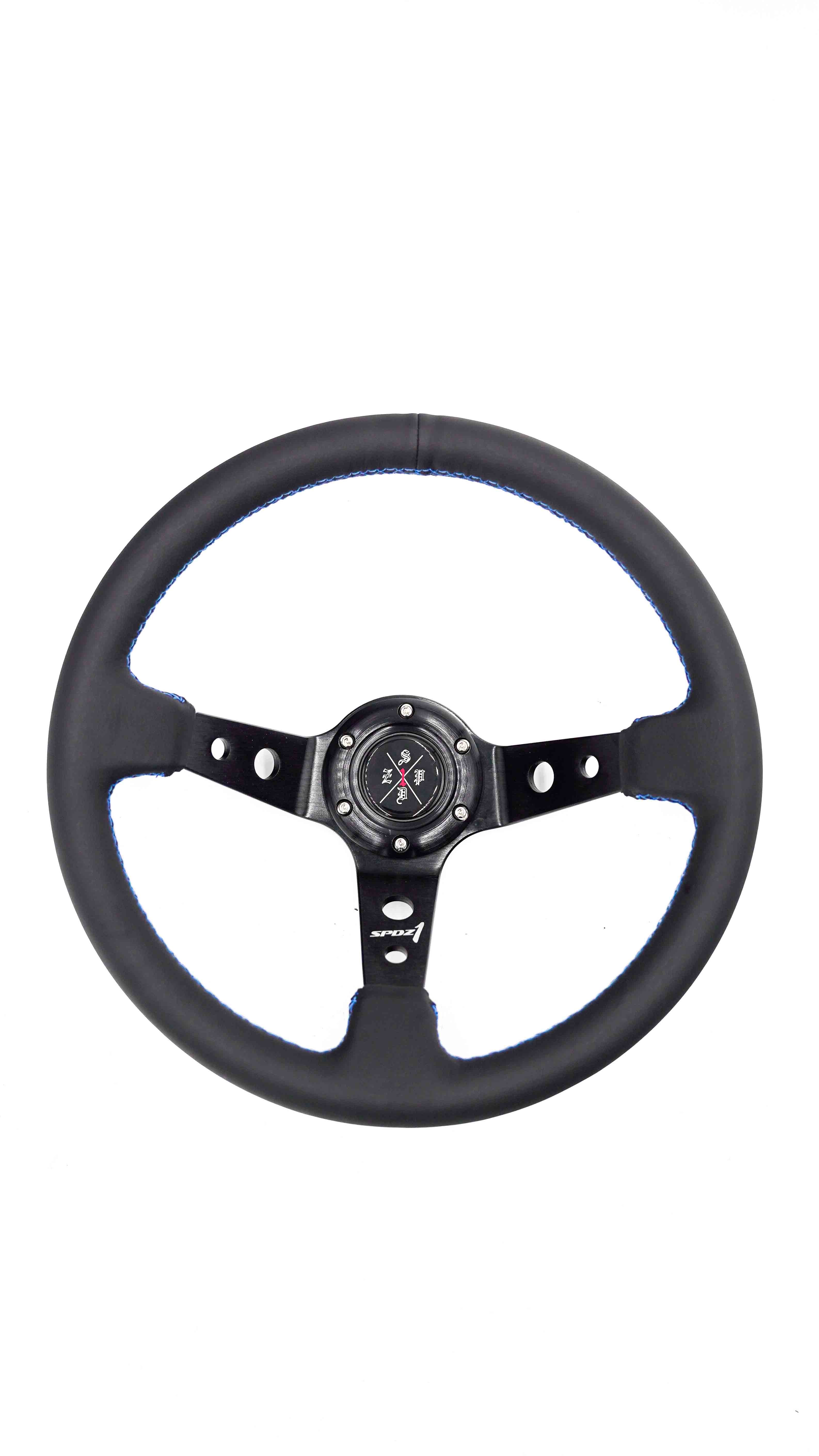 SPDZ1 Blue Lined Steering Wheel