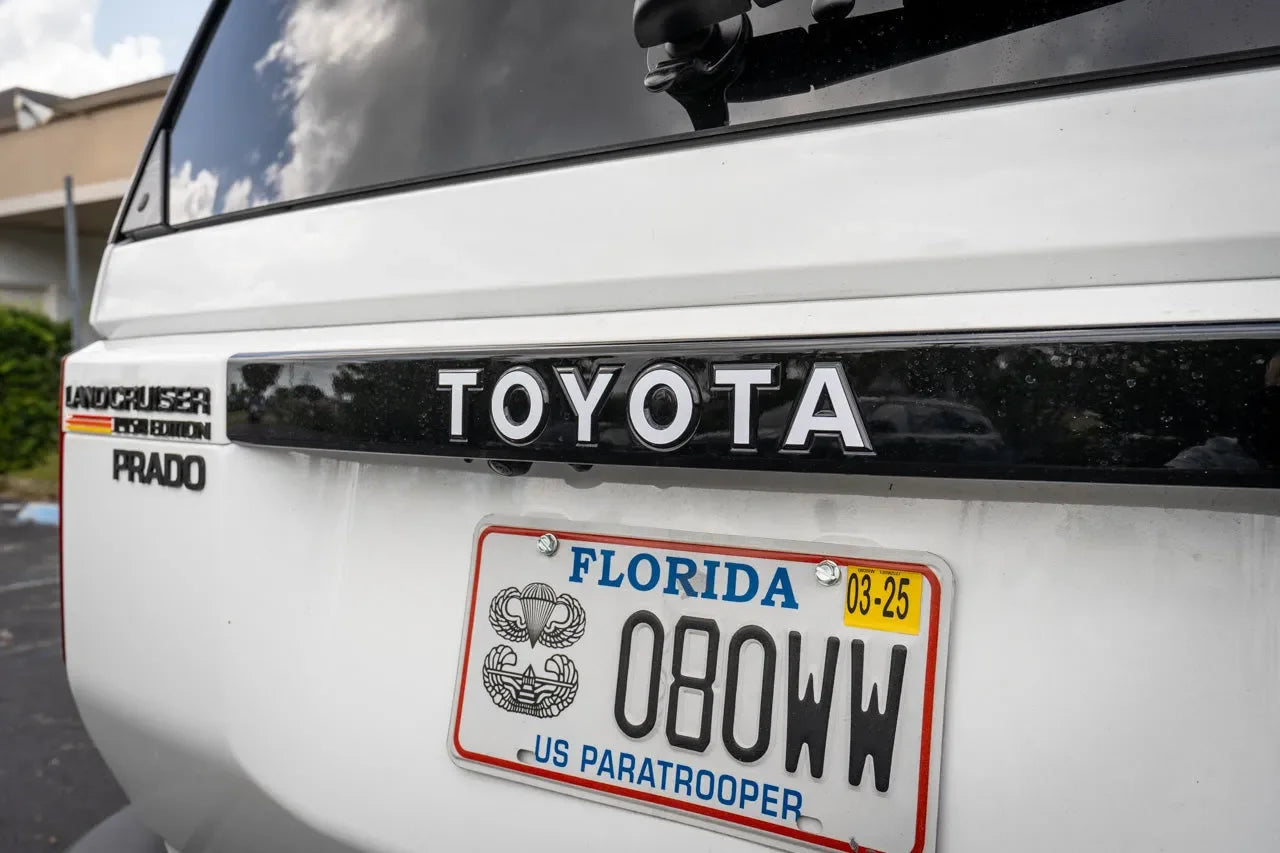 &amp;quot;TOYOTA&amp;quot; Rear Tailgate Emblem Overlays - 2024+ Land Cruiser