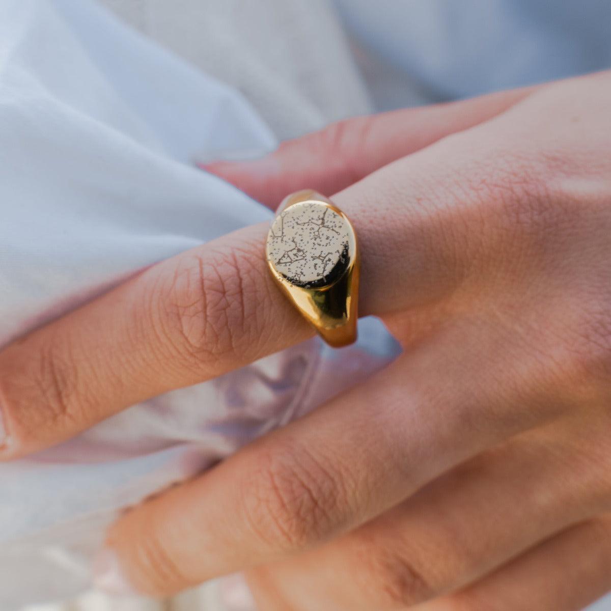 Custom Star Map Ring