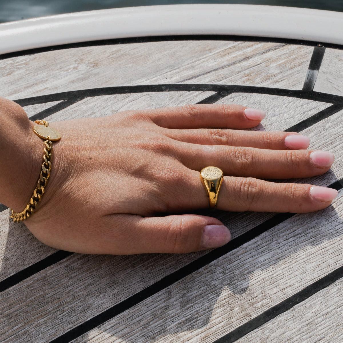 Custom Star Map Ring