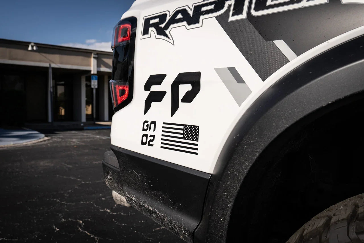 FP GN 02 Fender Decals - 2024+ Ranger Raptor