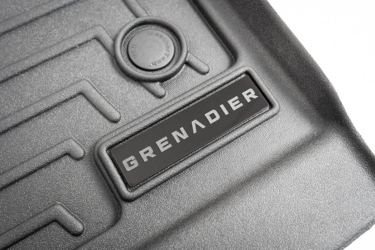 &amp;quot;Grenadier&amp;quot; Weathertech Floor Mat Logo (Etched Acrylic) - Universal