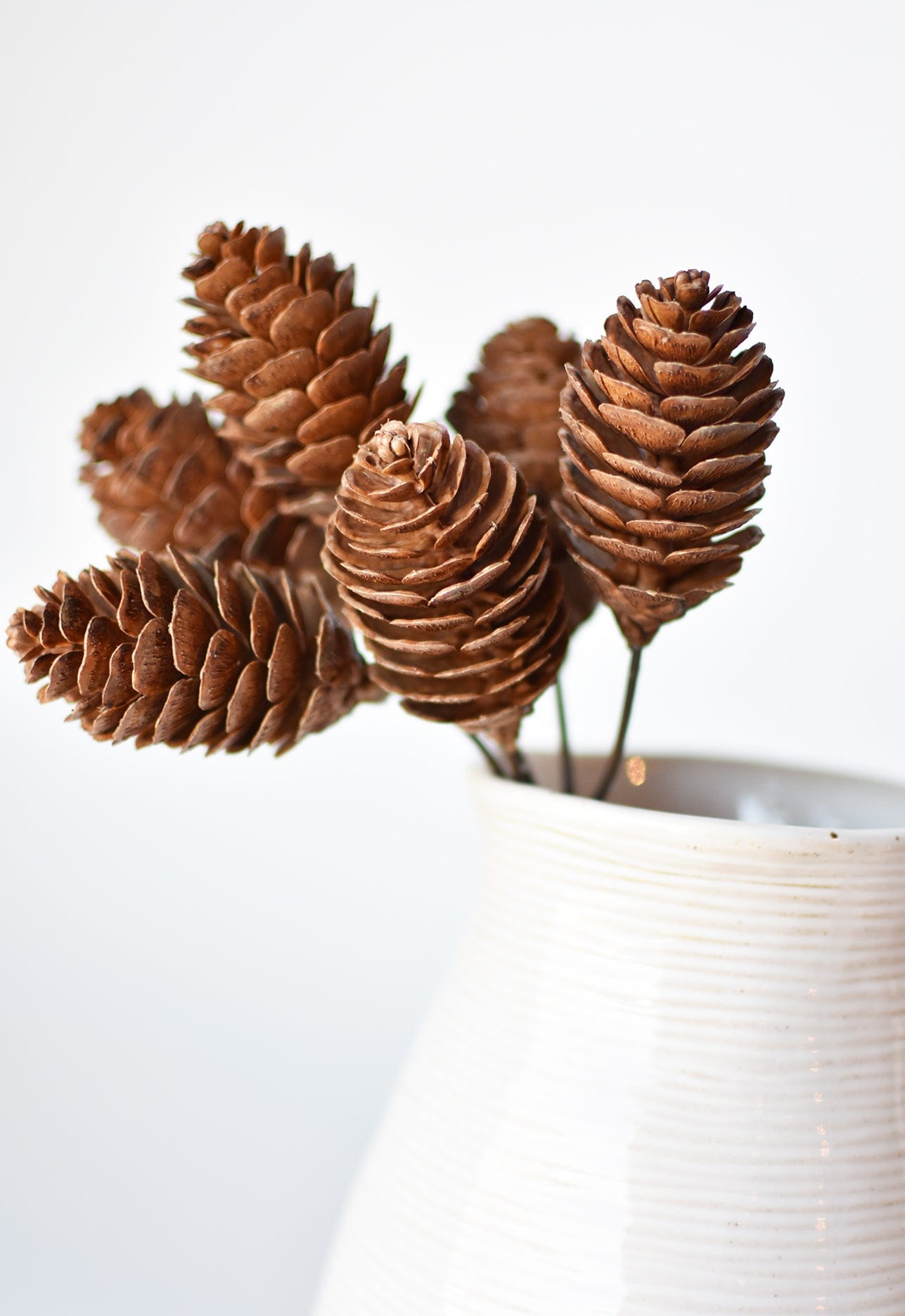 10&amp;quot; Faux Pinecone Stem Bundle