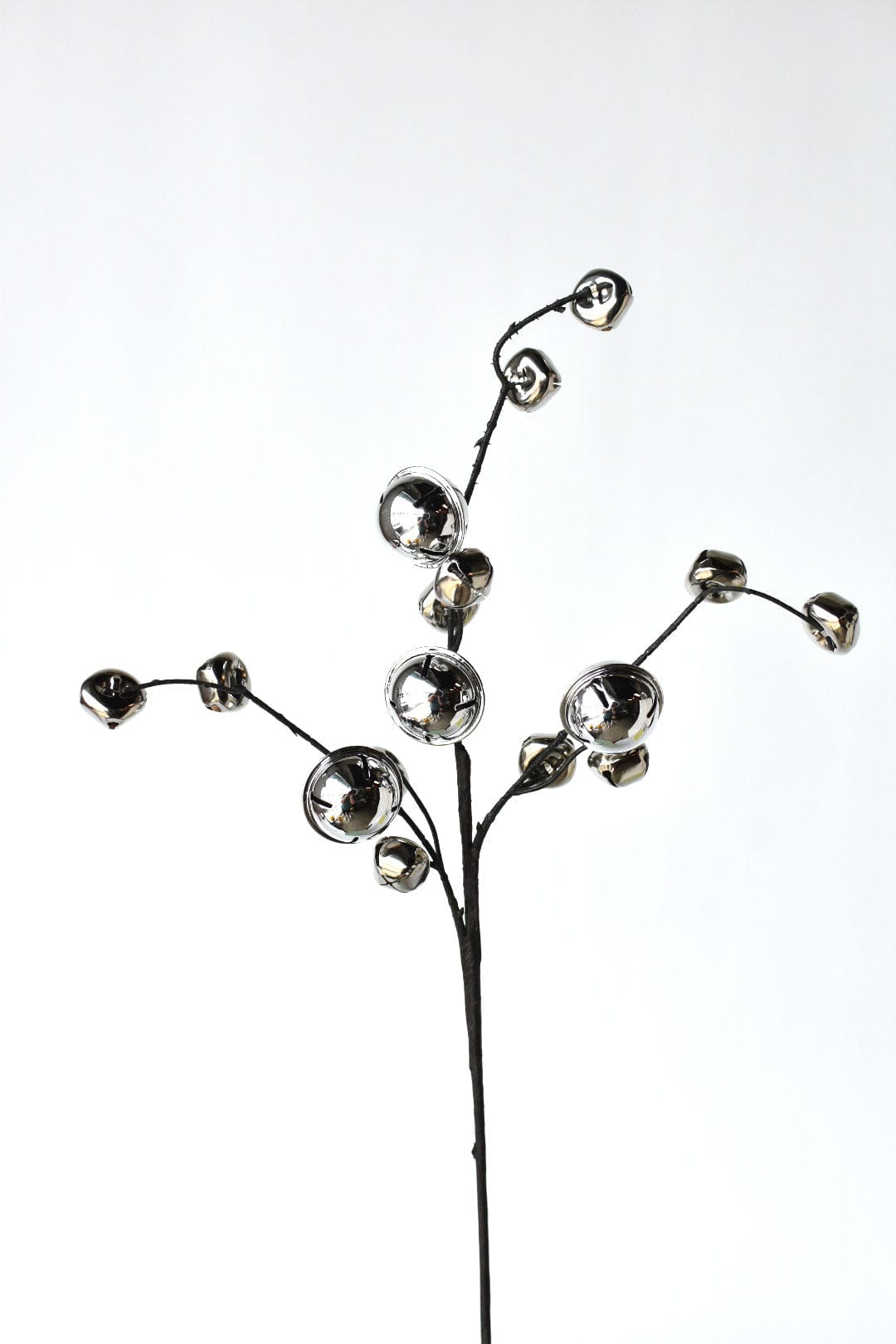 21&amp;quot; Jingle Bell Spray Silver