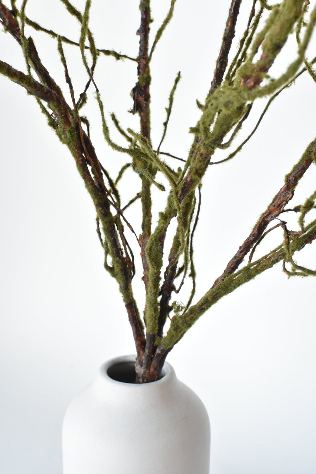 42&amp;quot; Faux Moss Tree Branch