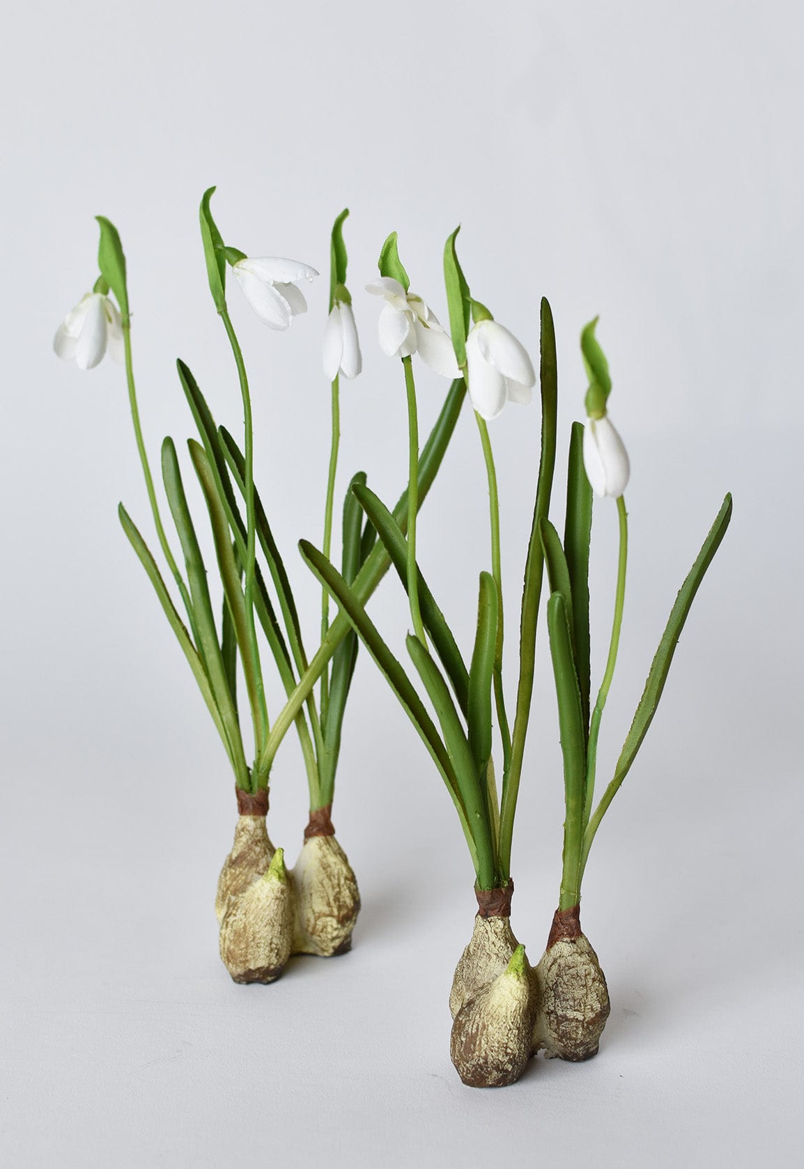 10&amp;quot; Faux Standing Snowdrop w/Bulb