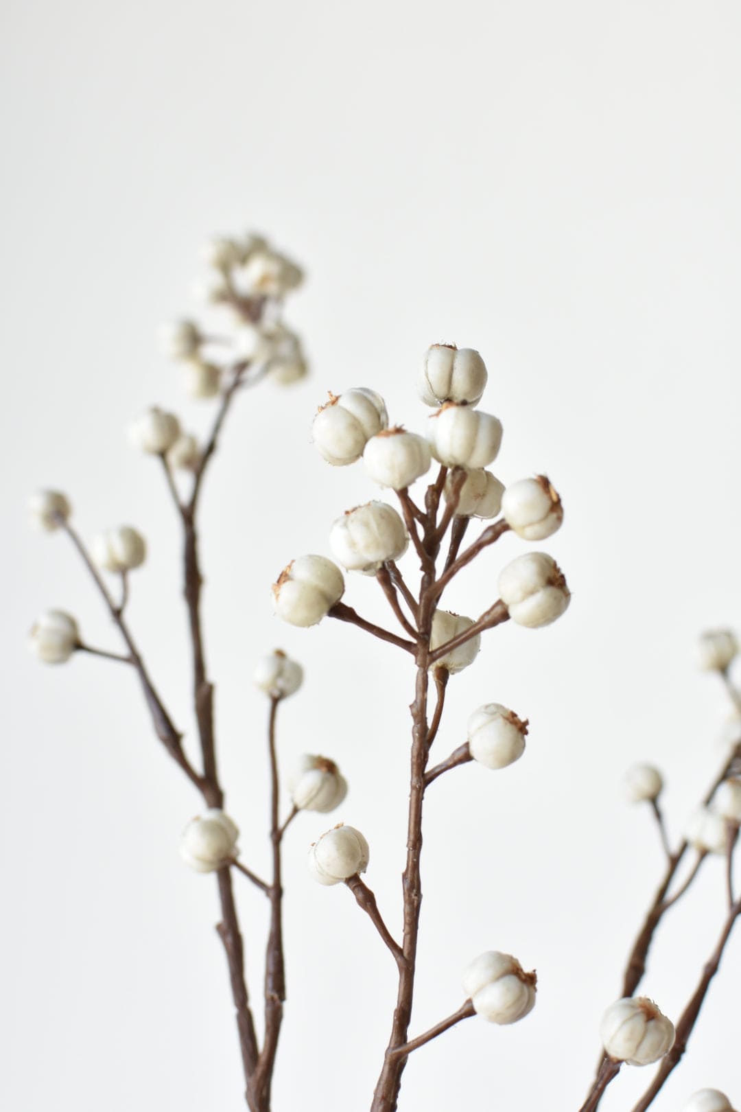 35&amp;quot; Faux Tallow Berry Branch Stem