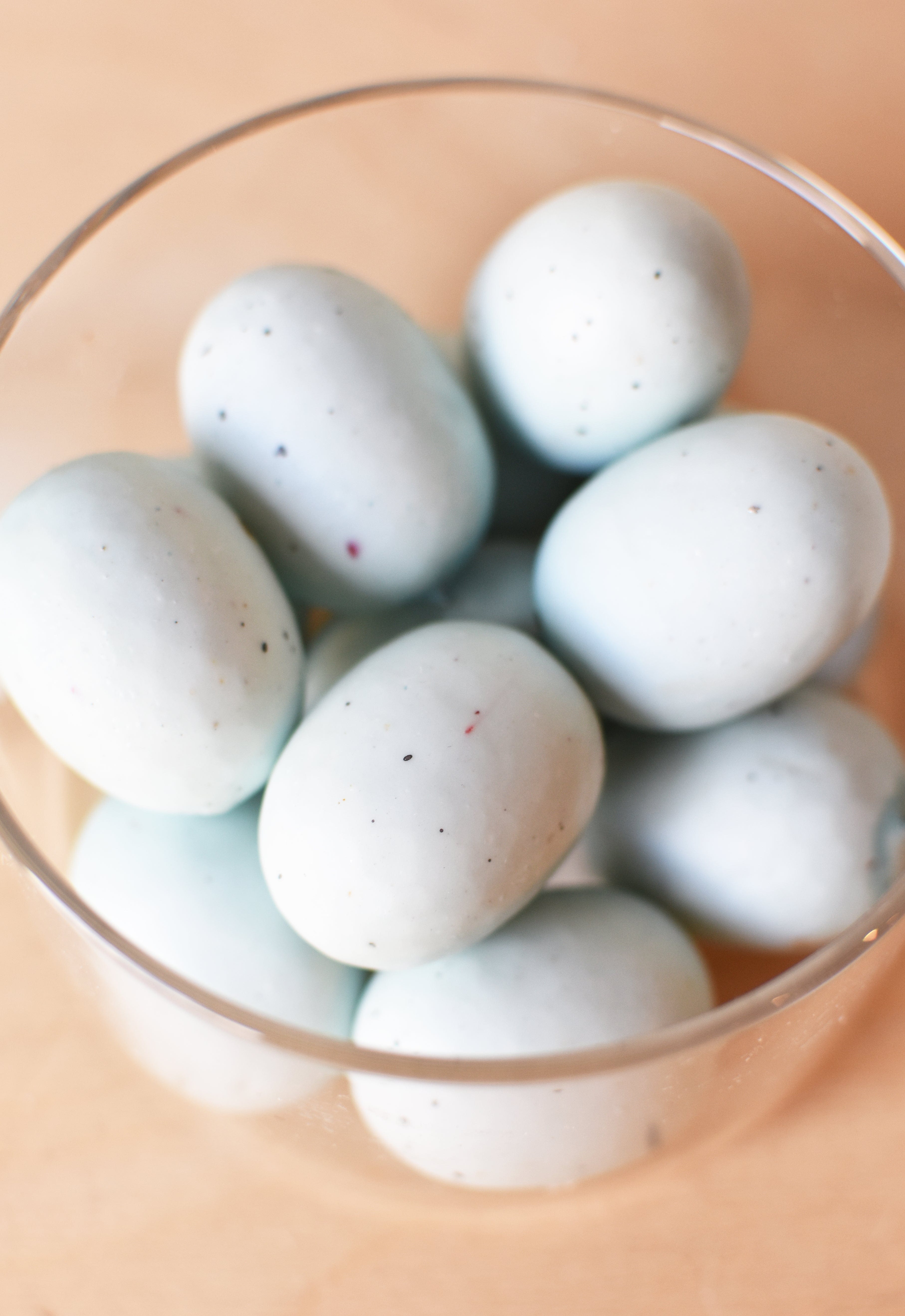 2&amp;quot; Faux Light Blue Eggs Assortment