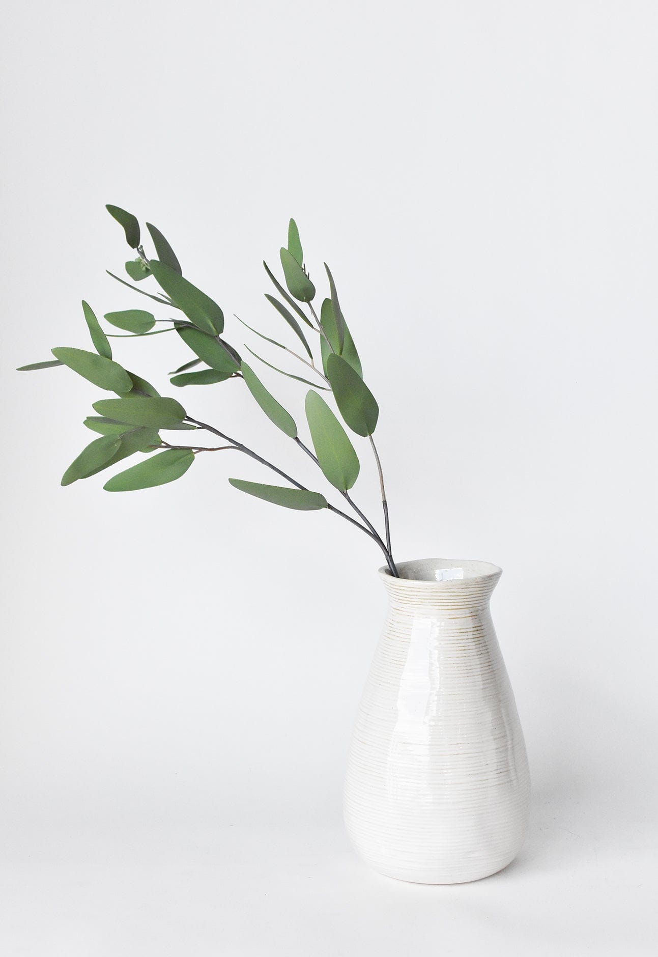 31&amp;quot; Faux Eucalyptus Leaf Stem
