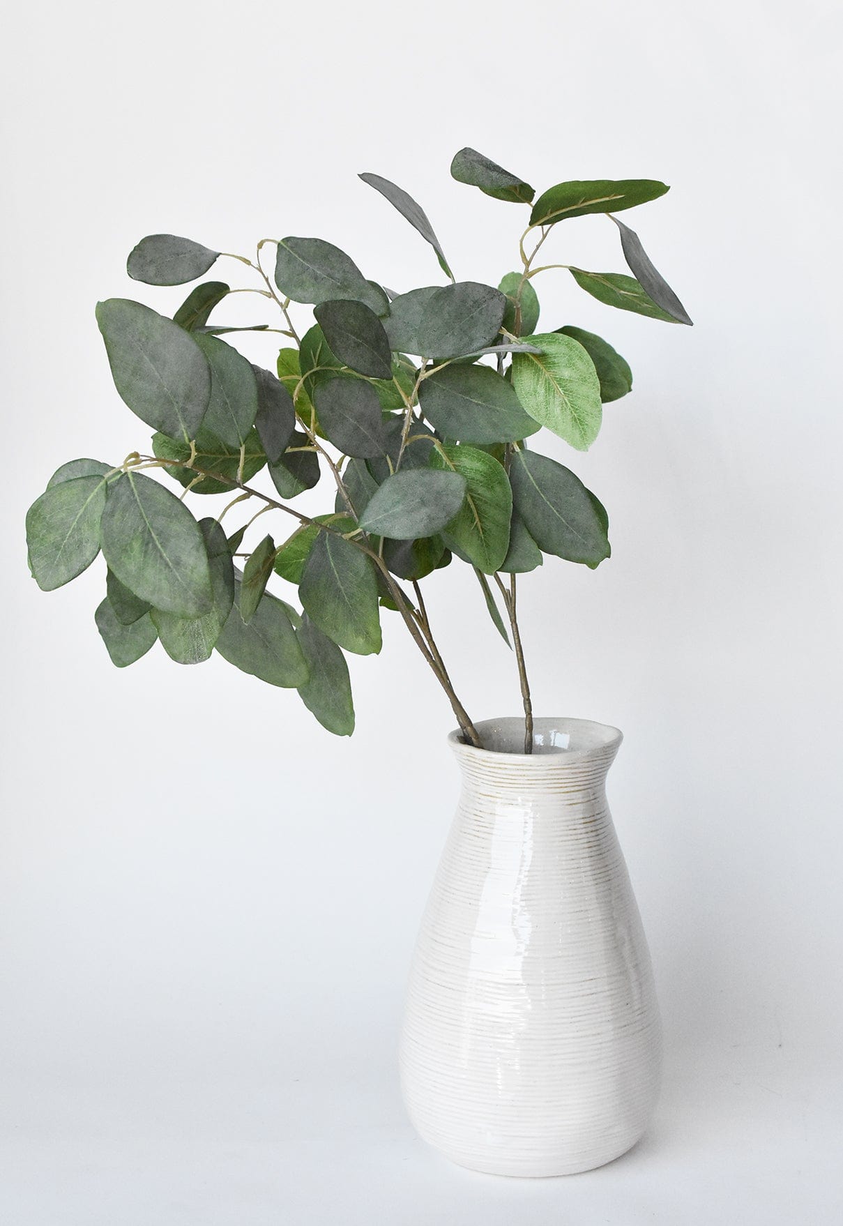 24&amp;quot; Faux Eucalyptus Leaf Stem