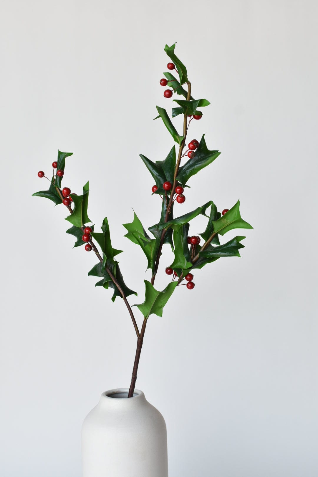 38&amp;quot; Faux Real Touch Holly Branch