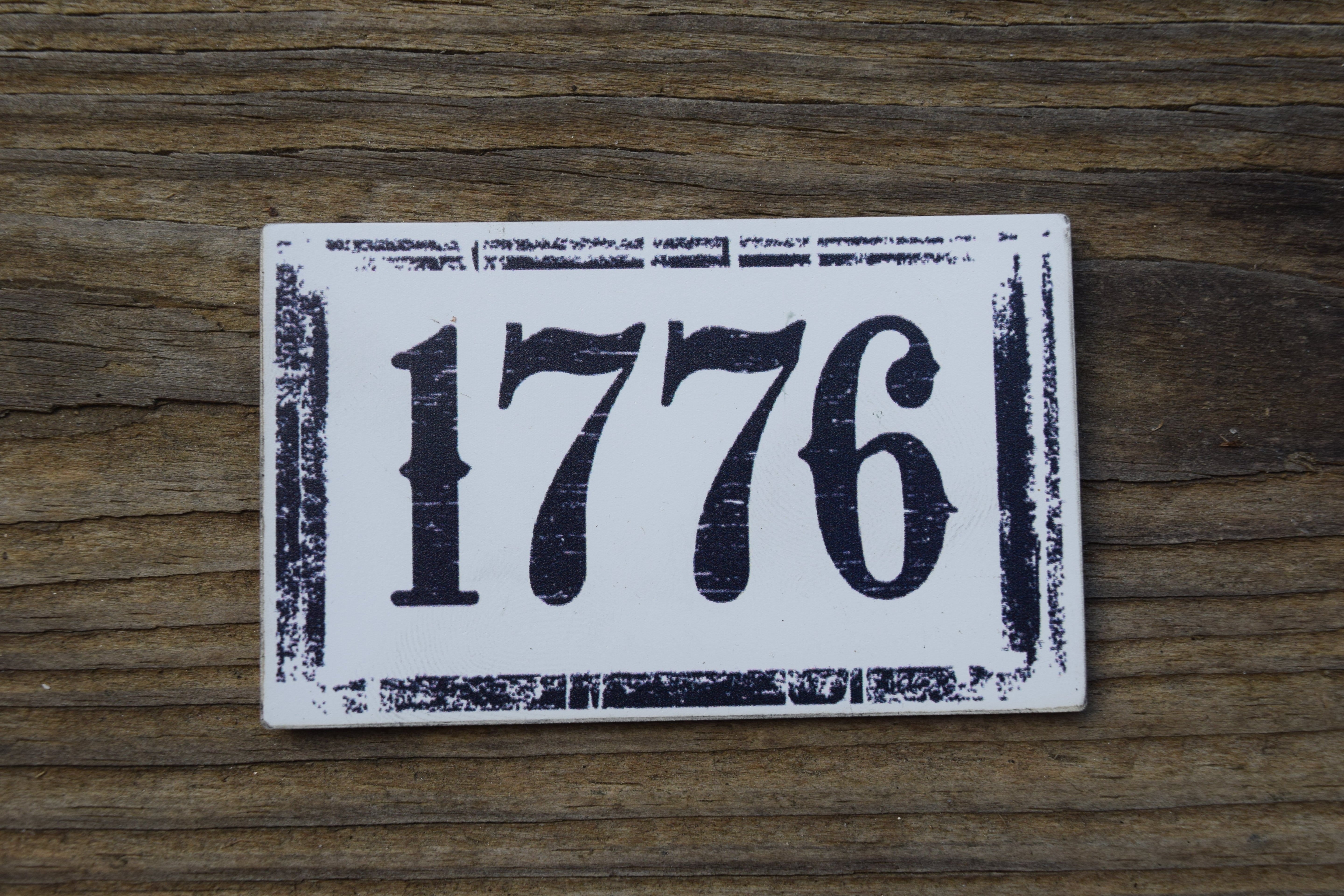 &amp;quot;1776 Stamped&amp;quot; UV Printed Patches