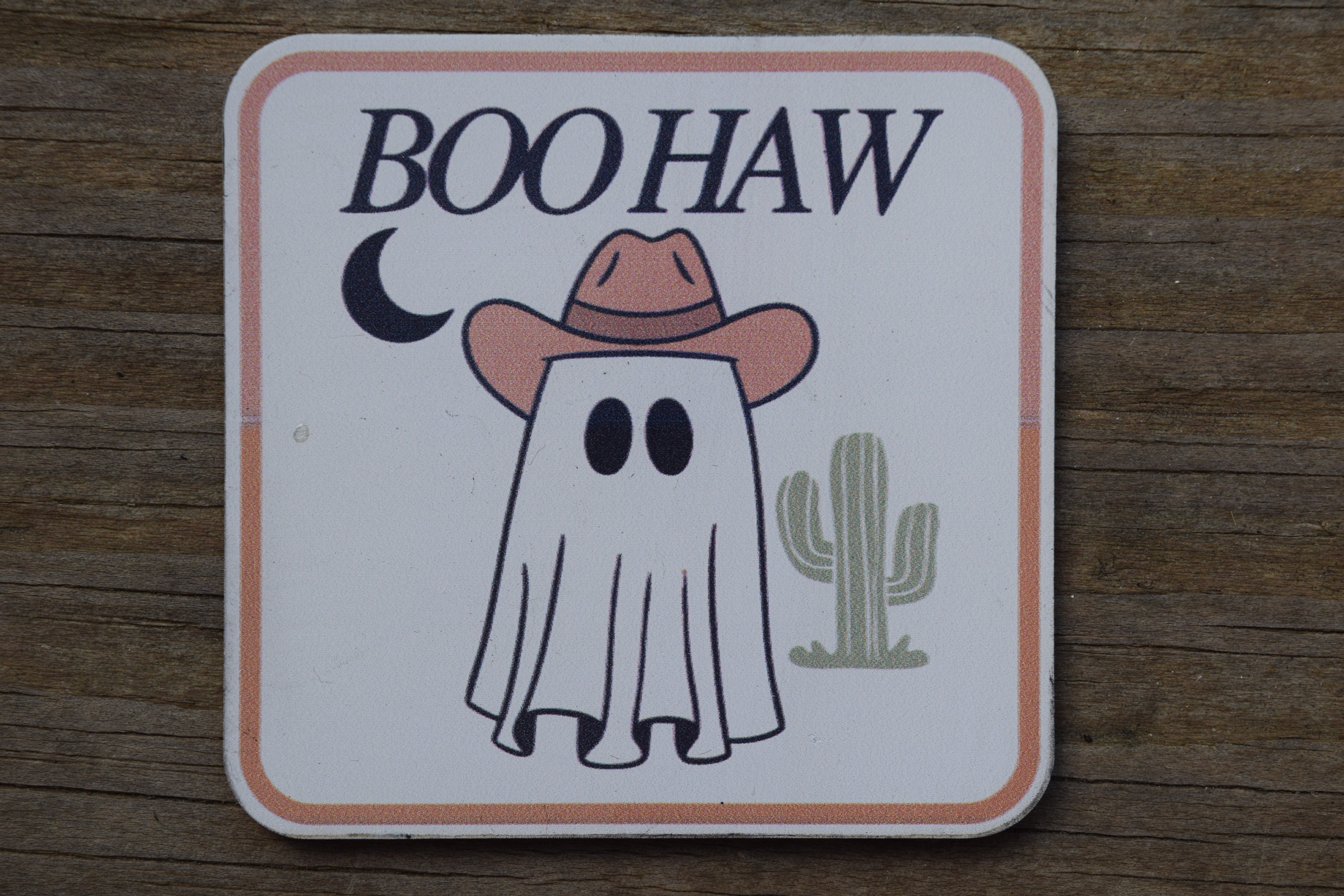 &amp;quot;Boo Haw&amp;quot; UV Printed Patches
