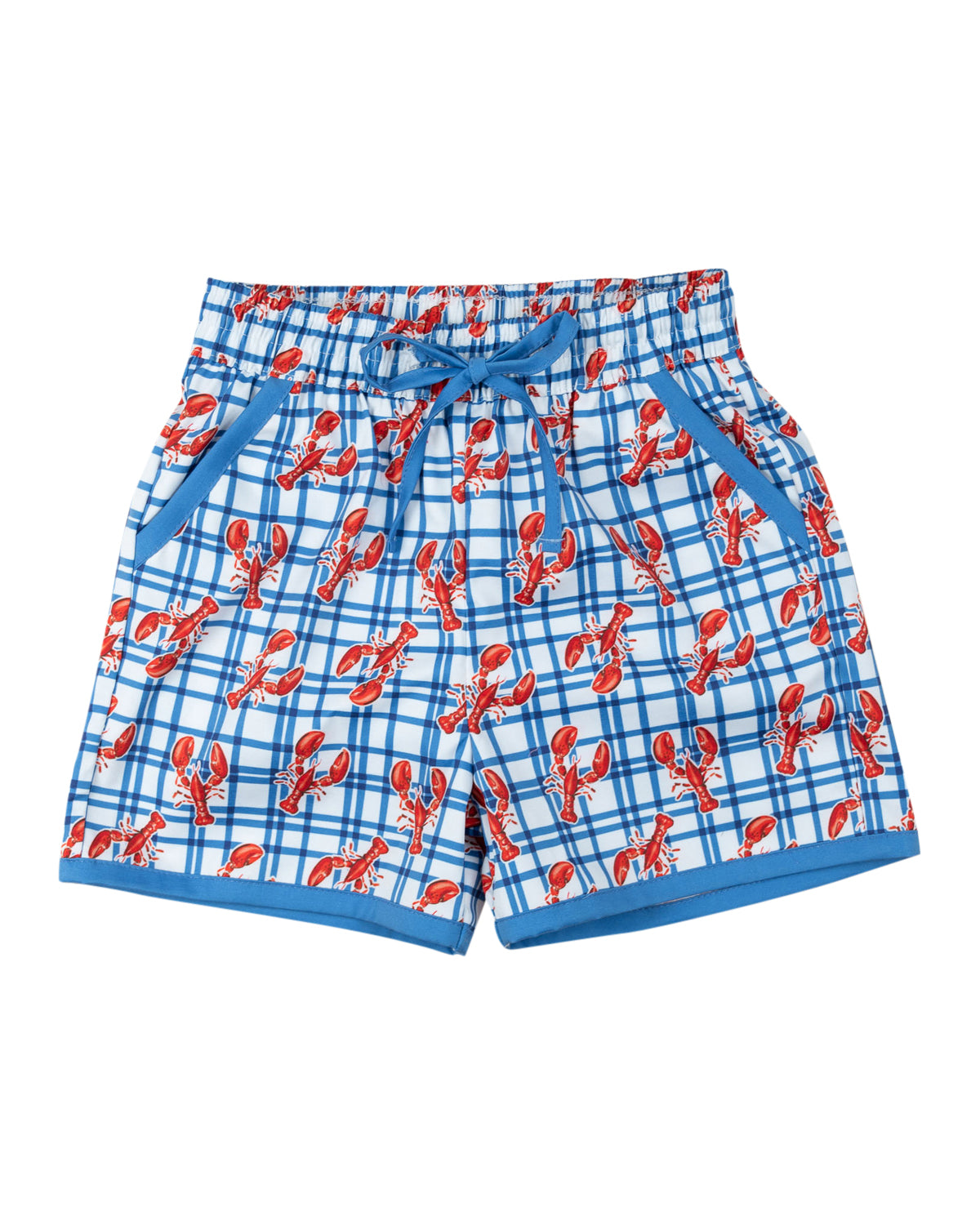 Red as a Lobster Swim Trunks- FINAL SALE