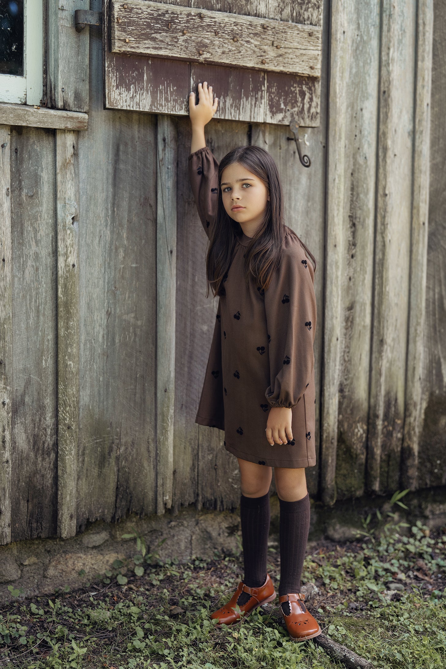 Cherry Applique Dress