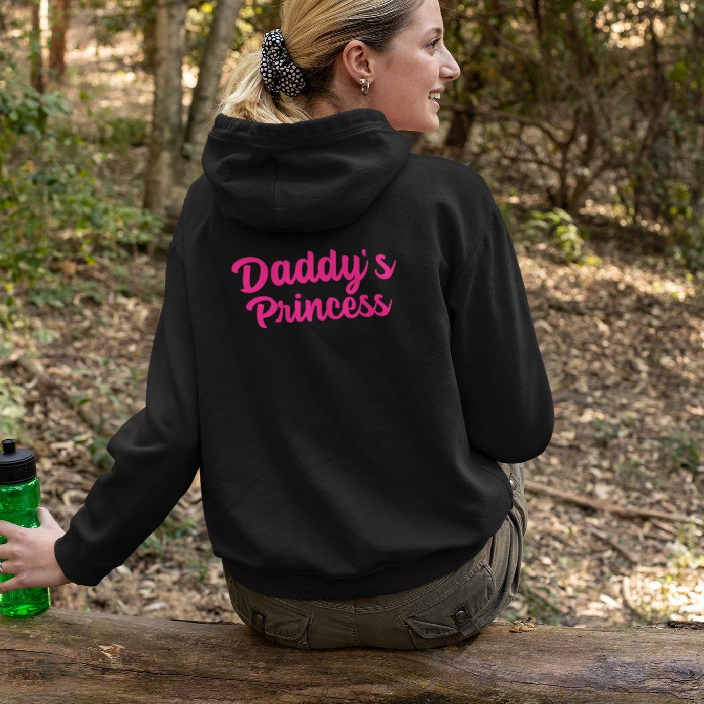 Daddy&amp;#39;s Princess Unisex Heavy Blend Full Zip Hoodie Sweatshirt