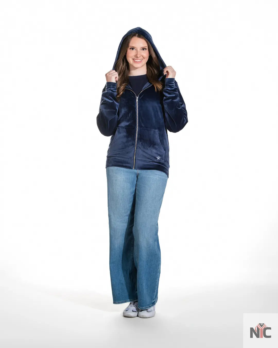 Dallas Cowboys Cheerleader Navy Blue Hoodie