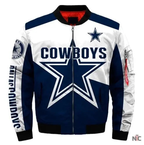 Dallas Cowboys Super Bowl Championship Bomber Jacket