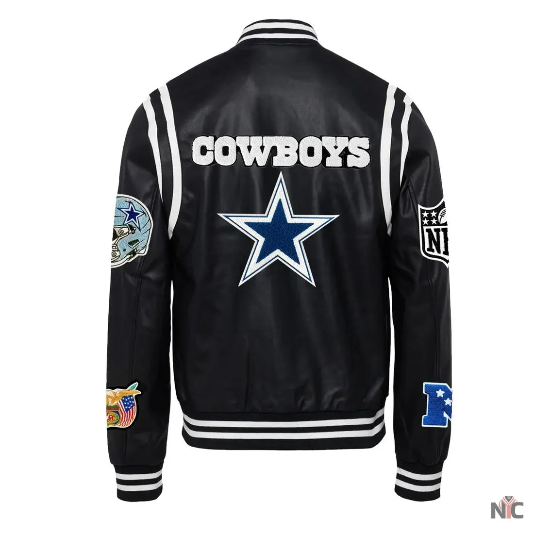 Dallas Cowboys Vegan Leather Jacket