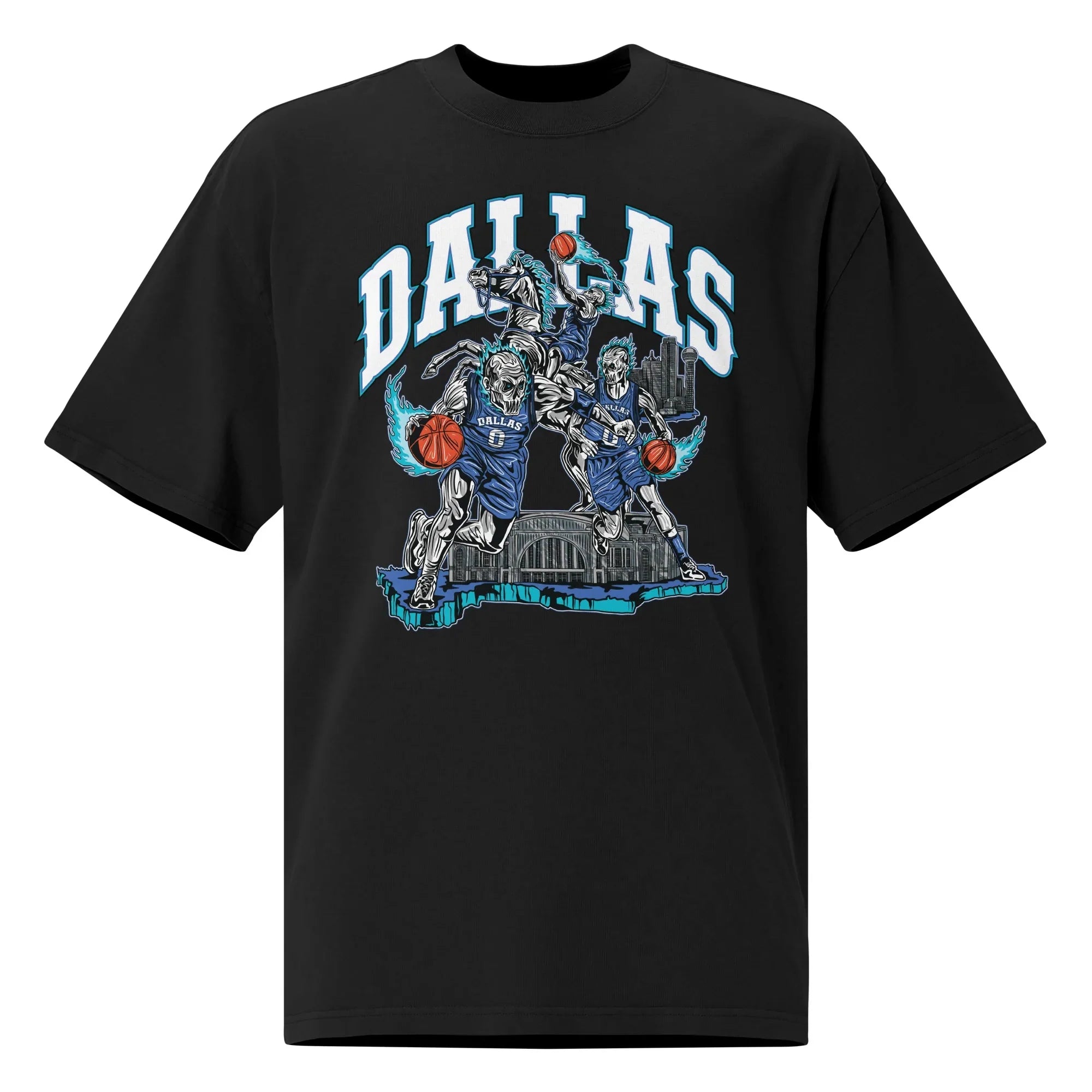 Dallas City &amp;quot;Staple&amp;quot; Black T-Shirt