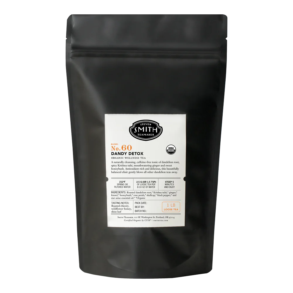 SMITH TEAMAKER - DANDY DETOX BLEND NO. 60 (LOOSE LEAF, 1 LB)