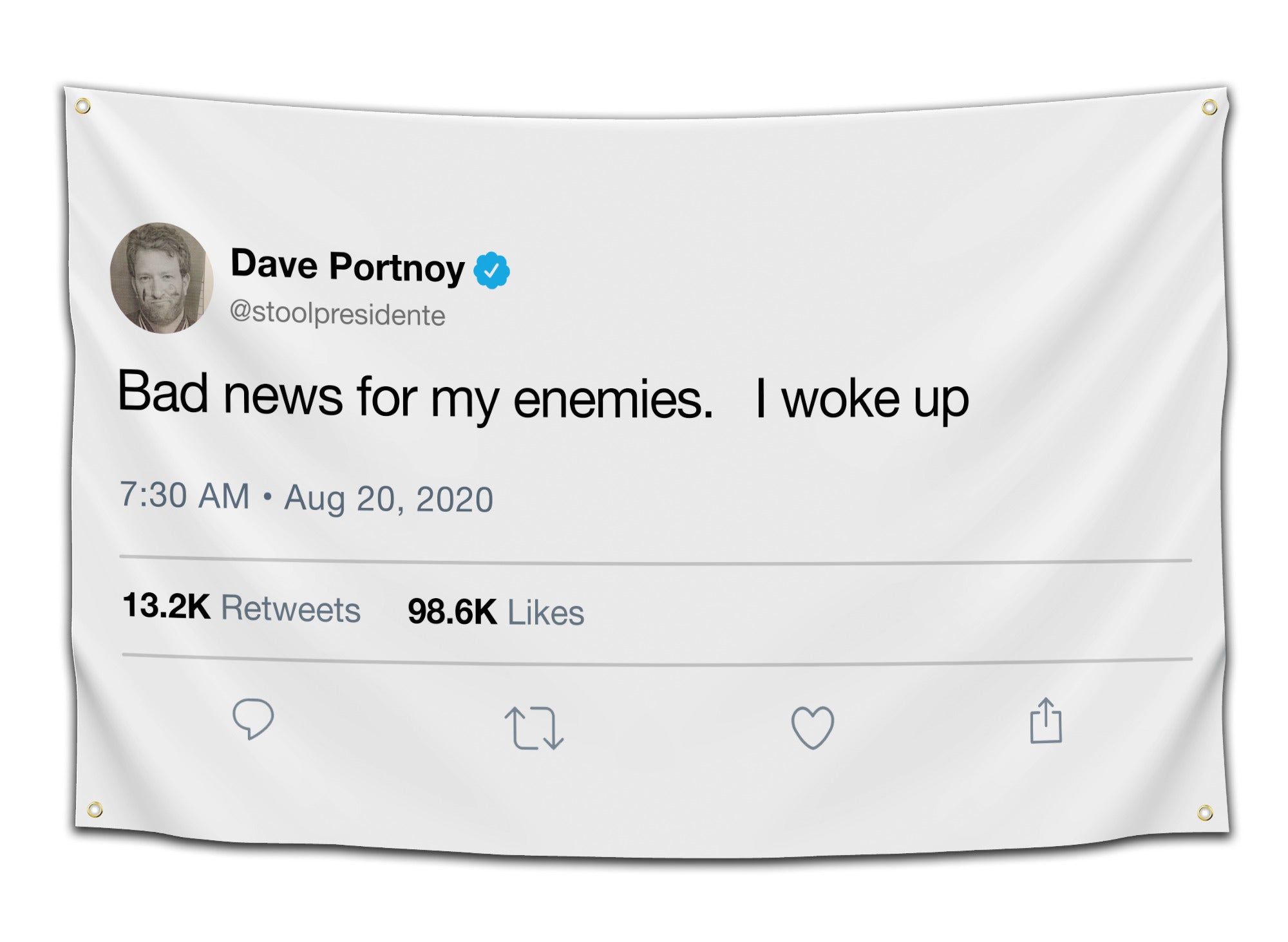 Dave Portnoy&amp;#39;s Bad News Tweet