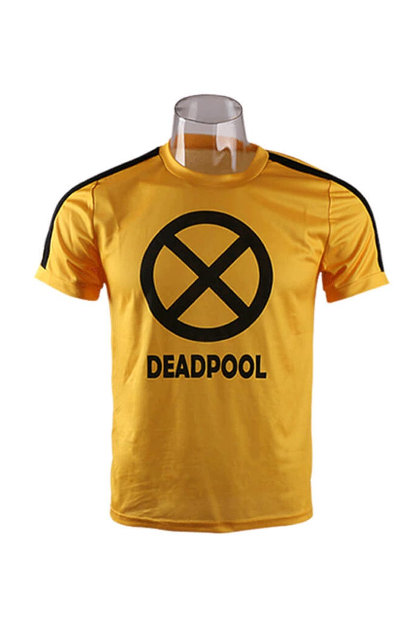 Deadpool 2 X Force Yellow Cotton Shirt