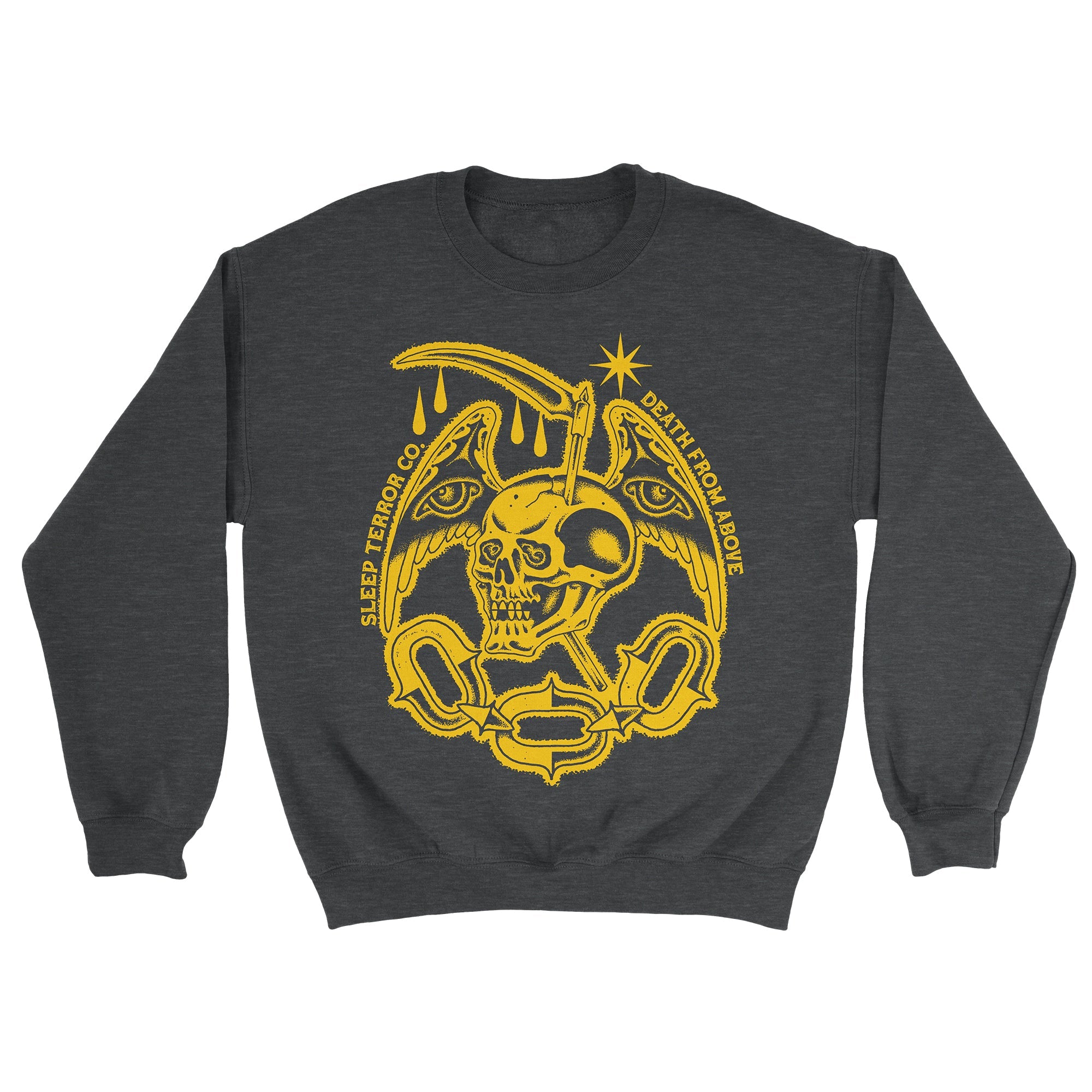 Death From Above Tattoo Crewneck Sweater