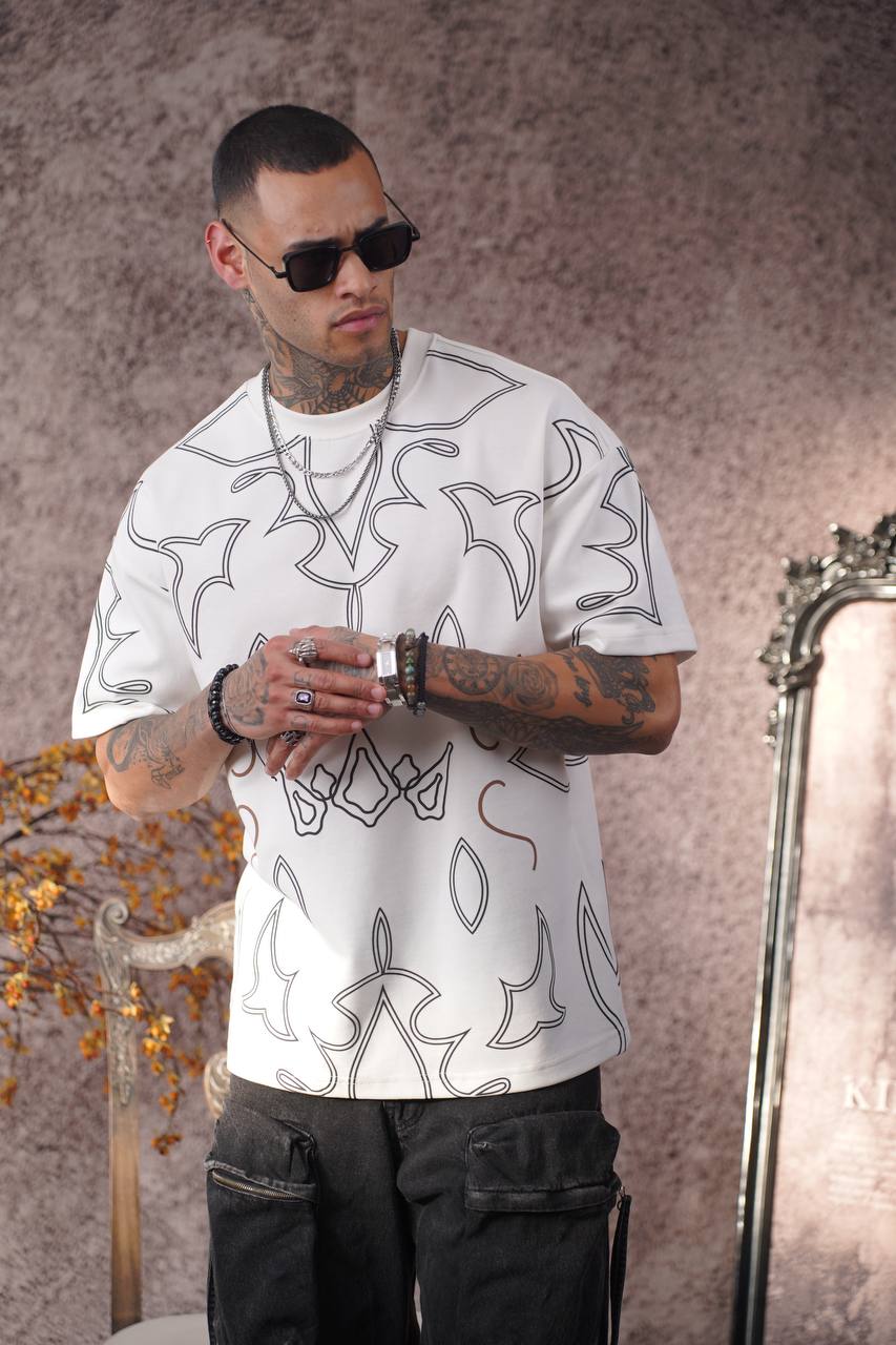 Deftlouwear Digital Print Rayon Shirt - Men&amp;#39;s Short Sleeve Beach Shirt -  Lightweight Summer Top